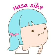 Cewek unik sticker #9222163