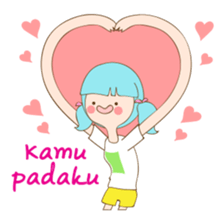 Cewek unik sticker #9222164