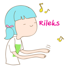 Cewek unik sticker #9222166