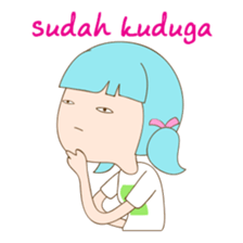 Cewek unik sticker #9222167