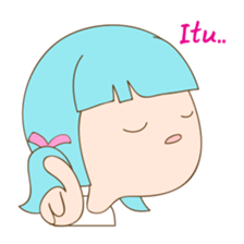 Cewek unik sticker #9222168