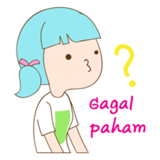 Cewek unik sticker #9222172