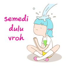 Cewek unik sticker #9222179