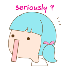 Cewek unik sticker #9222185