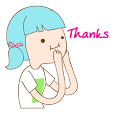 Cewek unik sticker #9222191