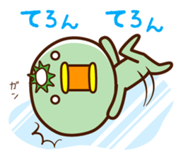 Kappa of the Iwate Japan dialect, 3rd sticker #9222519