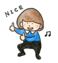 mush and meche sticker #9222773