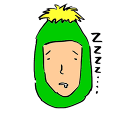 Dandelion Man sticker #9223395