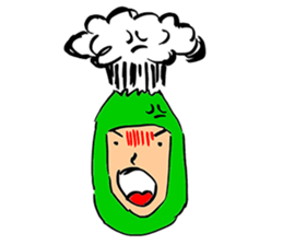 Dandelion Man sticker #9223402