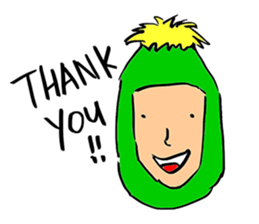 Dandelion Man sticker #9223412