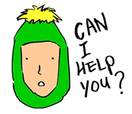 Dandelion Man sticker #9223420