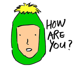 Dandelion Man sticker #9223426