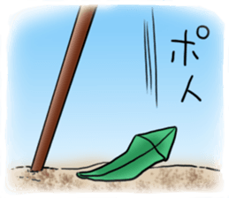 gross but pretty green caterpillars sticker #9223495