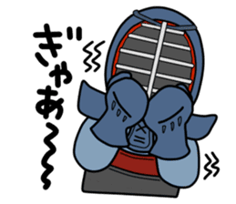 KENDO Samurai Boy 3 sticker #9223513