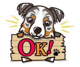 iinu - Australian Shepherd sticker #9223872