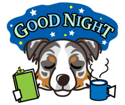 iinu - Australian Shepherd sticker #9223877