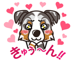 iinu - Australian Shepherd sticker #9223895