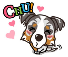 iinu - Australian Shepherd sticker #9223901