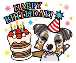 iinu - Australian Shepherd sticker #9223904