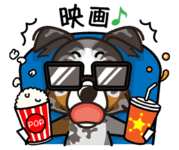 iinu - Australian Shepherd sticker #9223910