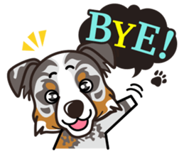 iinu - Australian Shepherd sticker #9223911