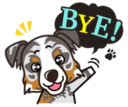 iinu - Australian Shepherd sticker #9223911
