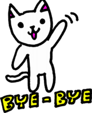 cat sometimes dog sticker #9225037