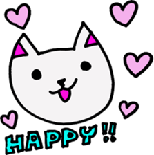 cat sometimes dog sticker #9225038