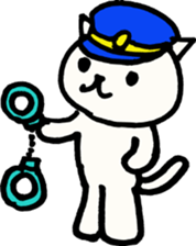 cat sometimes dog sticker #9225070