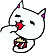 cat sometimes dog sticker #9225071