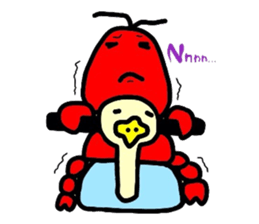 Lobster Life 2 sticker #9225773