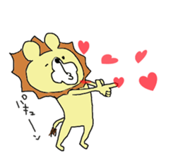 invincible lion sticker #9225833