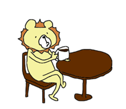 invincible lion sticker #9225834