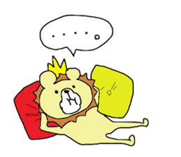 invincible lion sticker #9225836