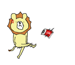 invincible lion sticker #9225839