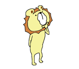 invincible lion sticker #9225846