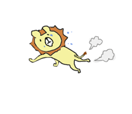 invincible lion sticker #9225849