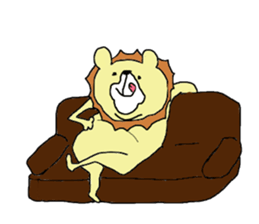 invincible lion sticker #9225862