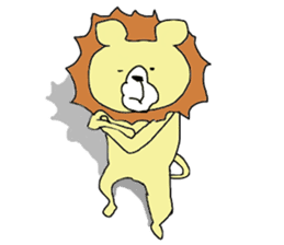 invincible lion sticker #9225868