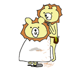 invincible lion sticker #9225869