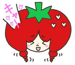 Second edition strawberry girl stickers. sticker #9225914