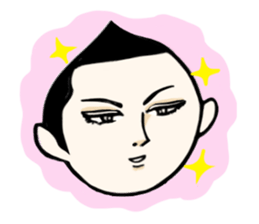 The boss who wore glasses sticker #9226041