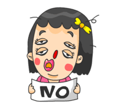 4 Eyed Girl sticker #9226232