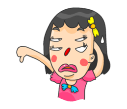 4 Eyed Girl sticker #9226234