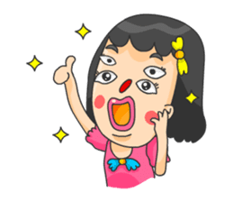 4 Eyed Girl sticker #9226235