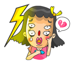 4 Eyed Girl sticker #9226237