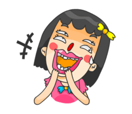 4 Eyed Girl sticker #9226239