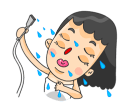 4 Eyed Girl sticker #9226240