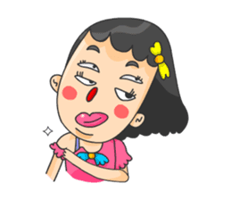 4 Eyed Girl sticker #9226242