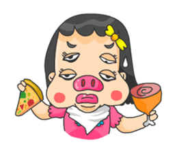 4 Eyed Girl sticker #9226245